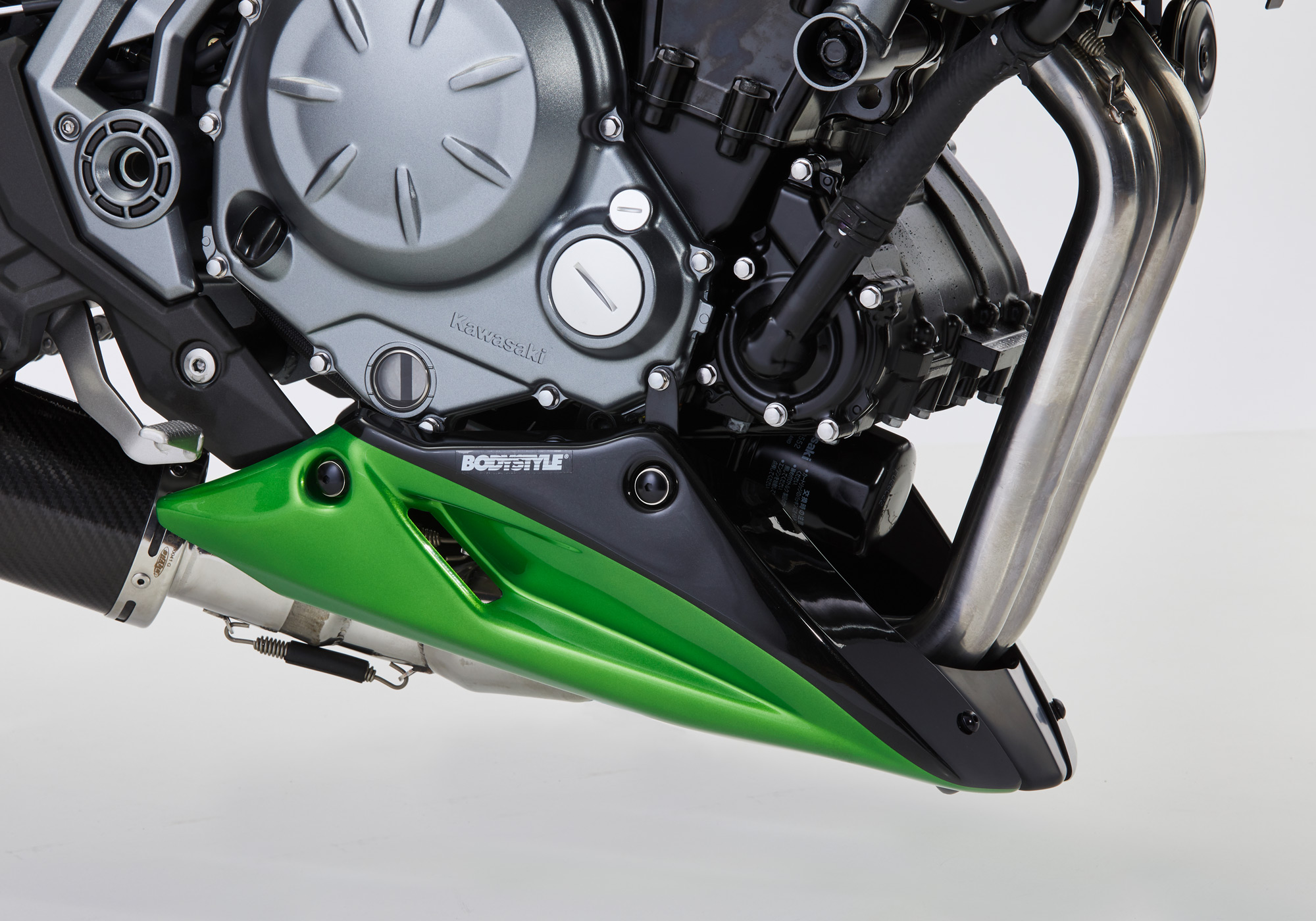 BODYSTYLE belly pan ABS plastics black, black