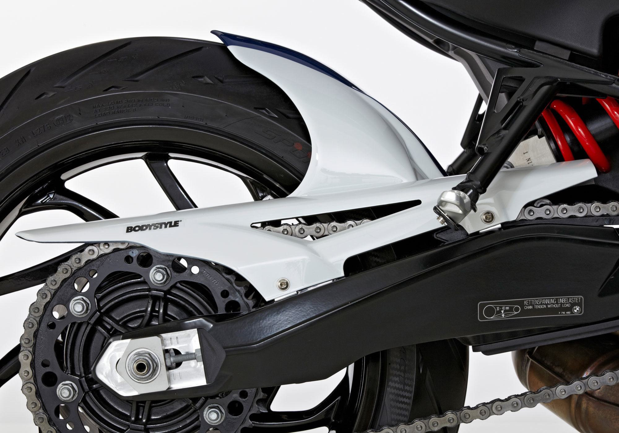 BODYSTYLE rear hugger ABS plastics unpainted