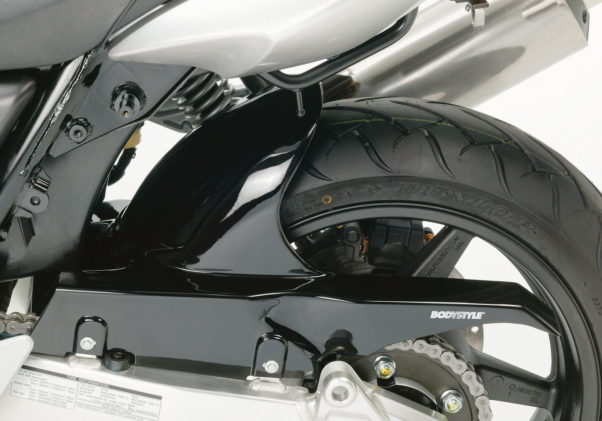 BODYSTYLE rear hugger ABS plastics unpainted