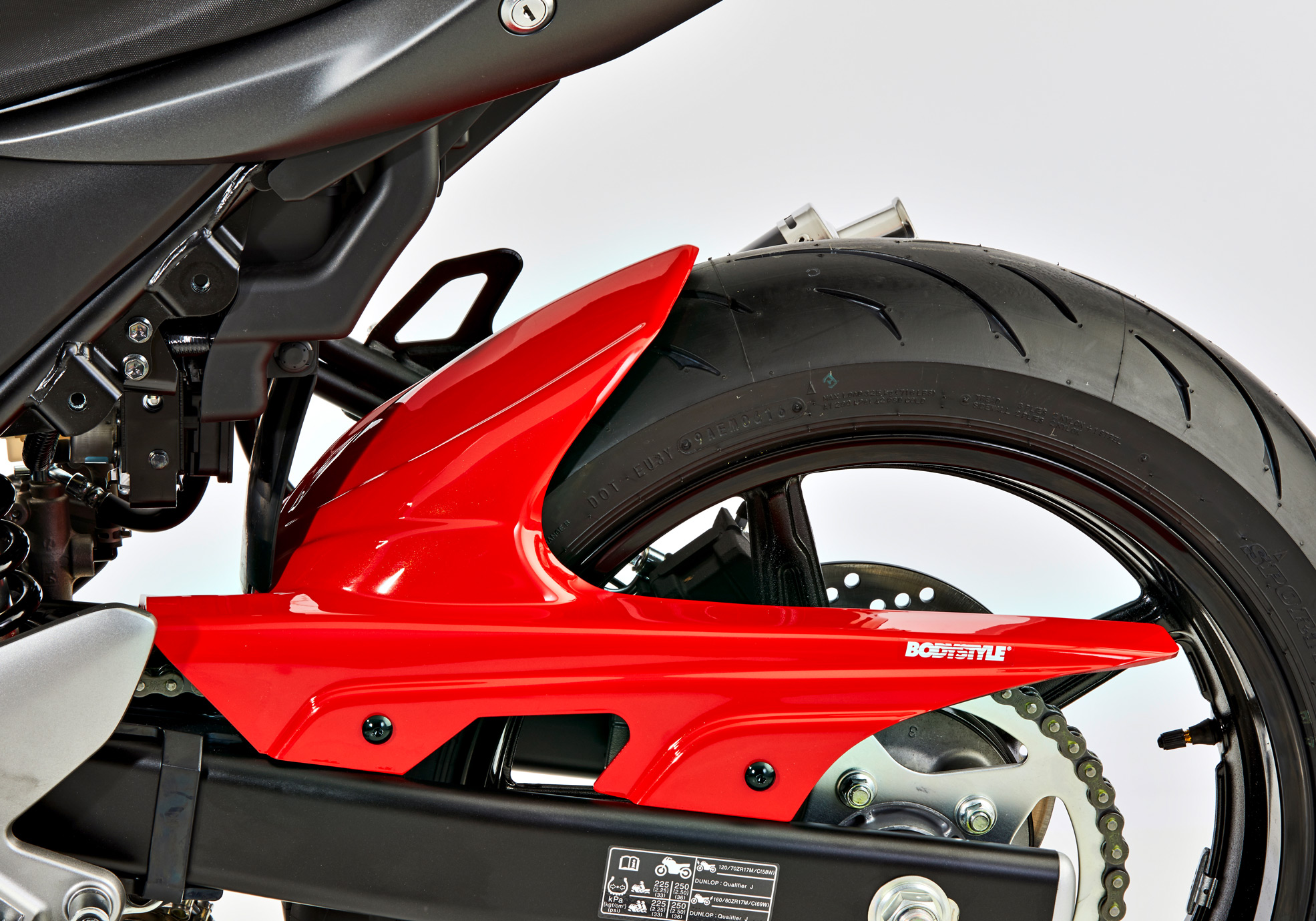 BODYSTYLE rear hugger ABS plastics unpainted