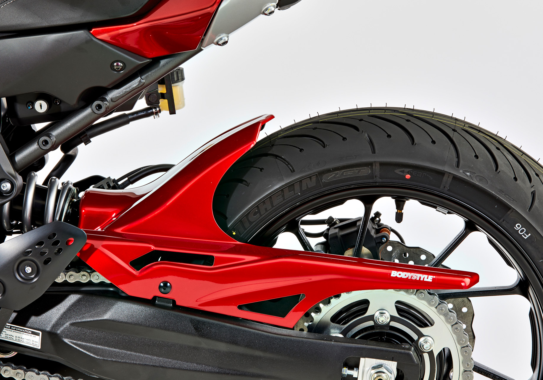 BODYSTYLE rear hugger ABS plastics unpainted