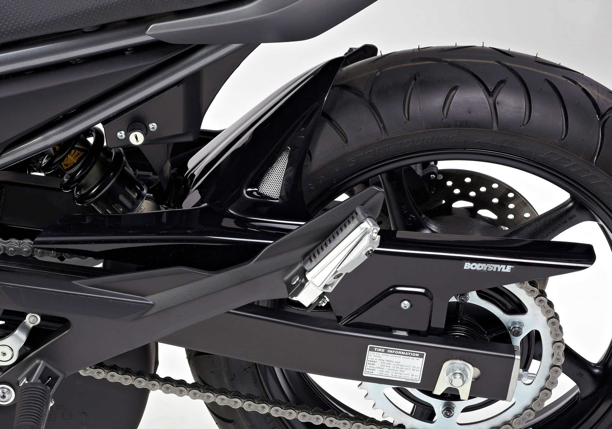 BODYSTYLE rear hugger ABS plastics unpainted