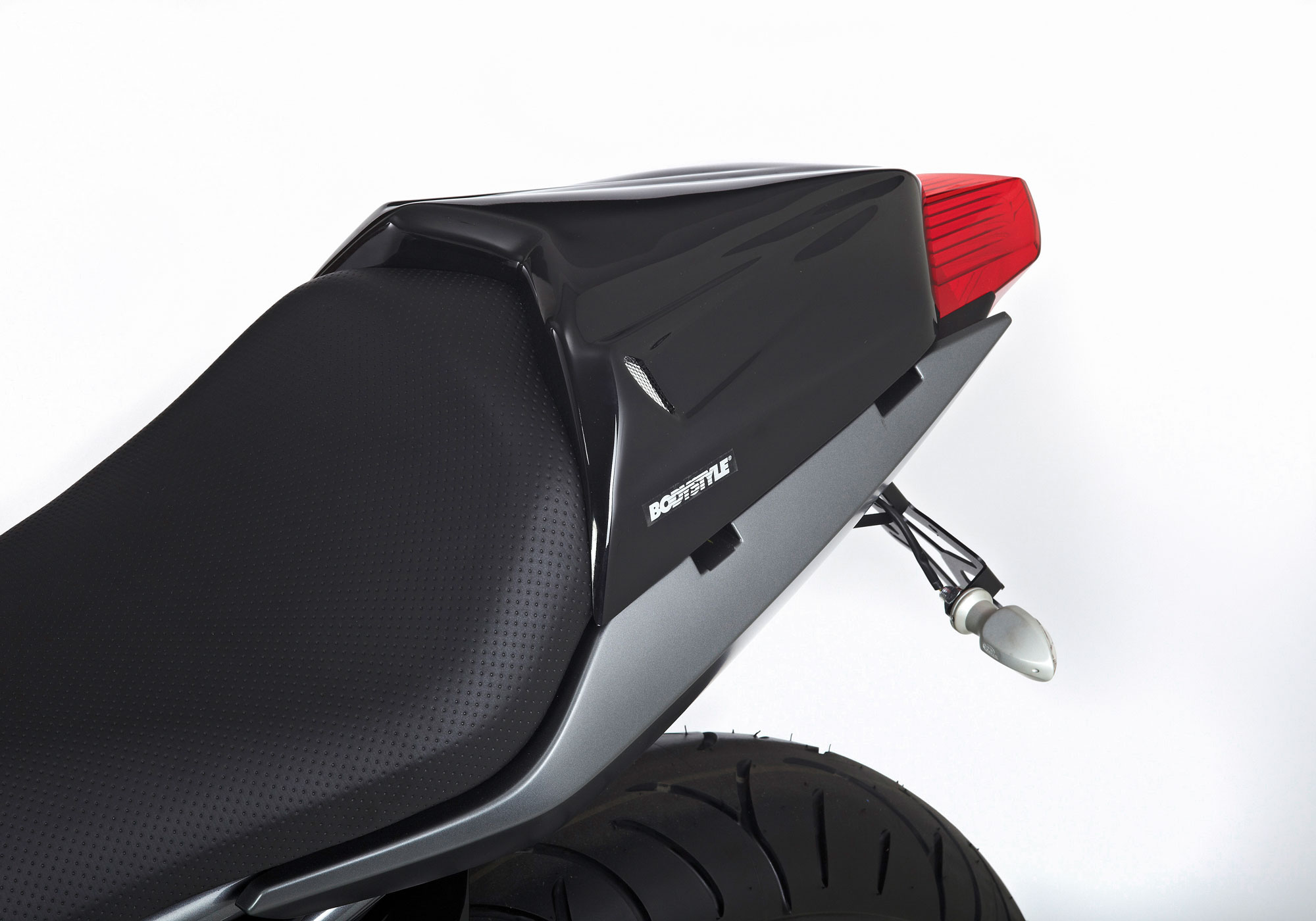 BODYSTYLE seat cover ABS plastics black, black