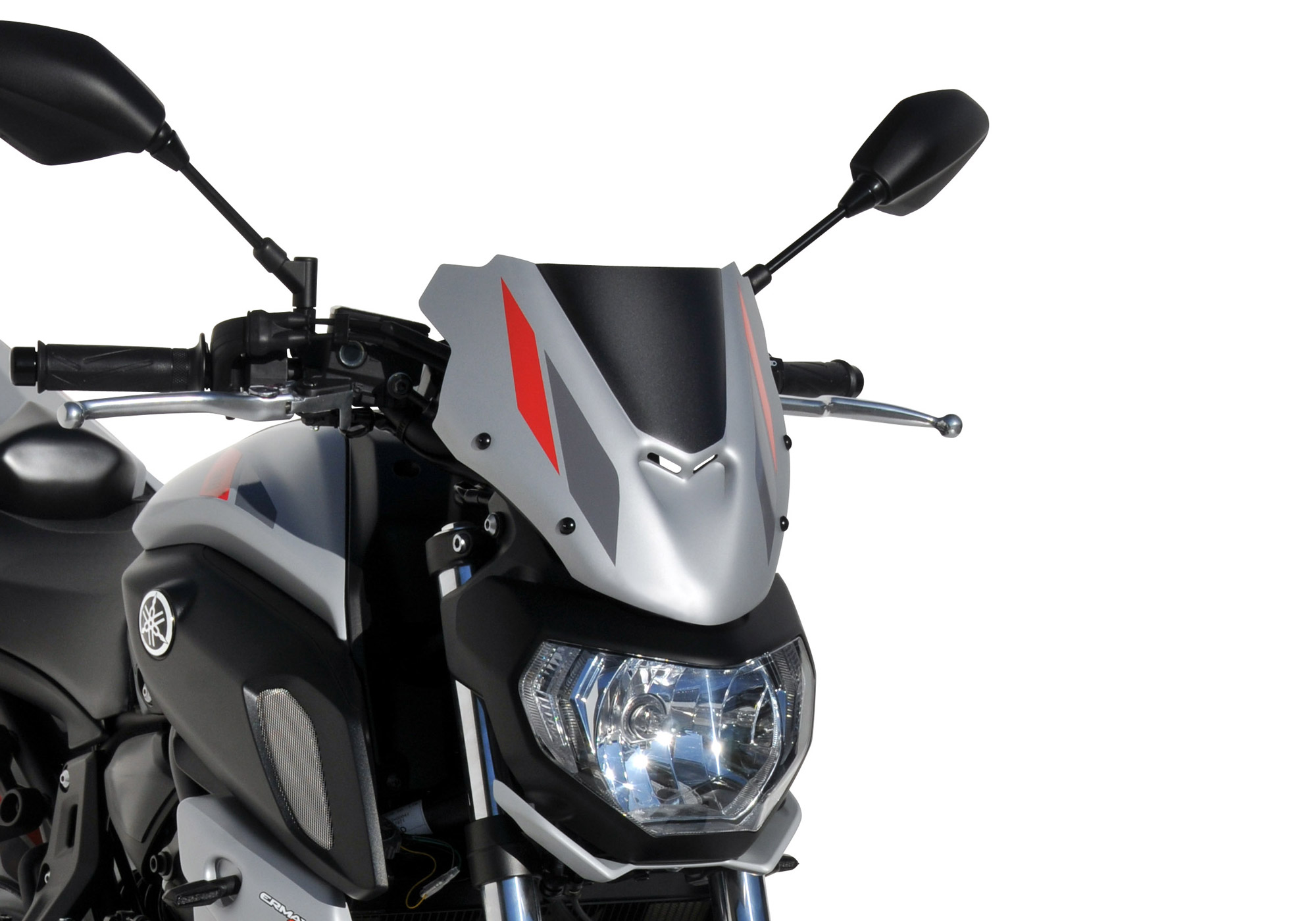 BODYSTYLE headlight cover ABS plastics grey/red/anthracite, grey-red, grey-red