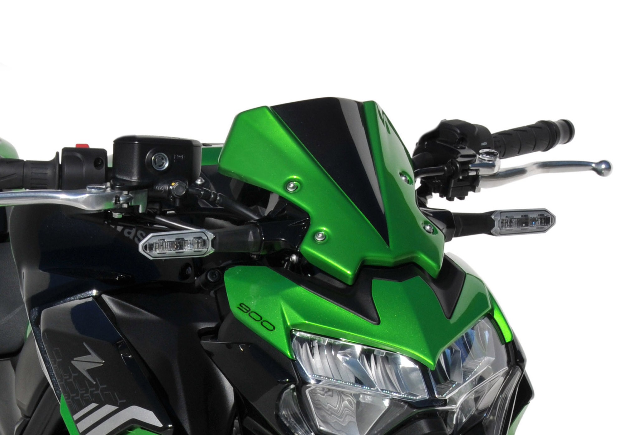 BODYSTYLE headlight cover ABS plastics black, black
