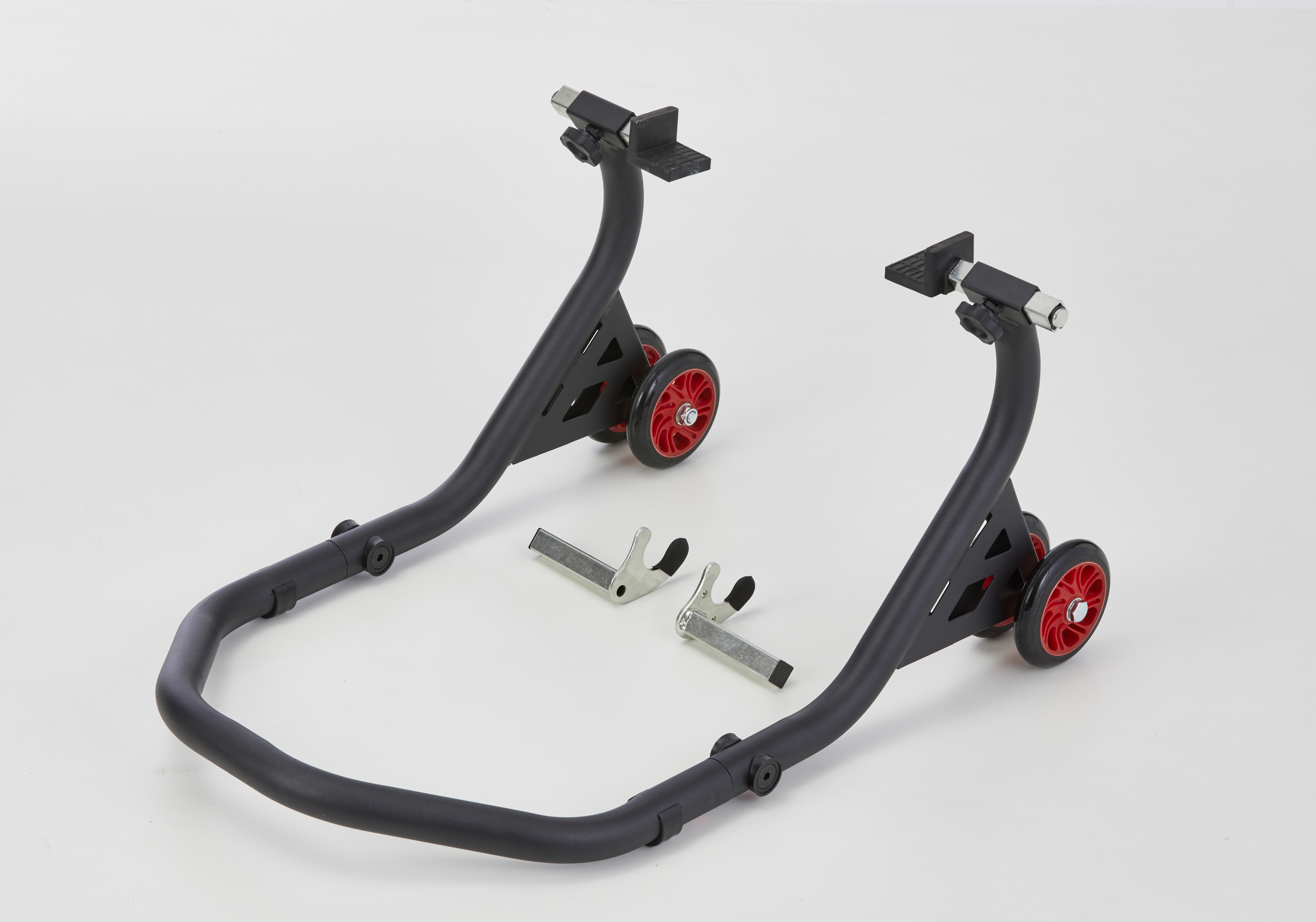 PROTECH mounting stand rear powder-coated stainless steel black, black