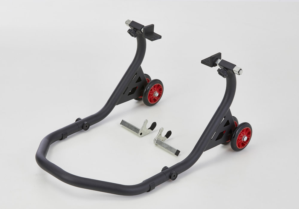 PROTECH mounting stand rear powder-coated stainless steel black