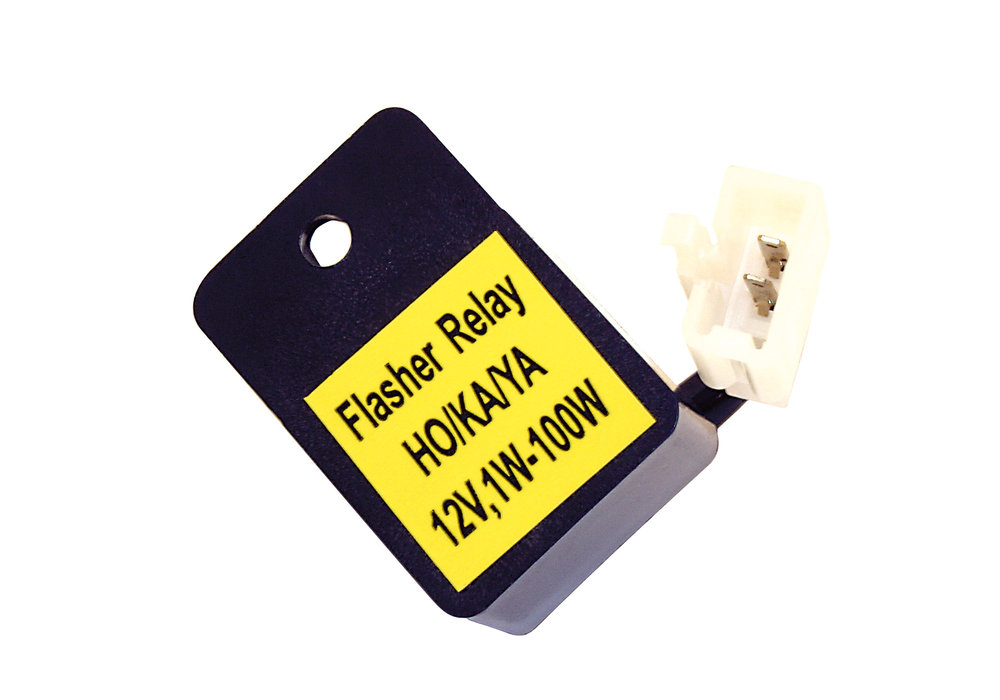 PROTECH blottare relais för olika Honda / Kawasaki / Yamaha modeller plast svart