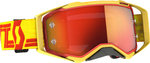Scott Prospect geel/rood Motocross Goggles