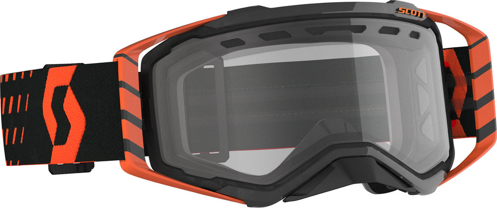 Scott Prospect orange/sorte Enduro Motocross beskyttelsesbriller