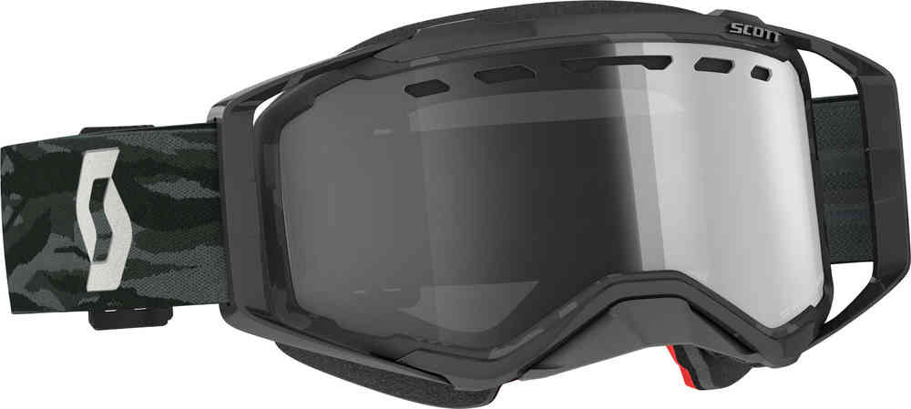 Scott Prospect Enduro LS camo grey Motocross Goggles Occhiali