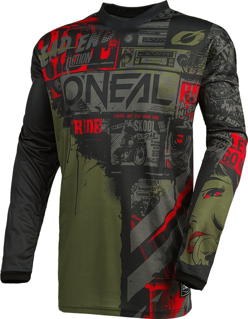 Oneal Element Ride, black-green, Size S, black-green, Size S