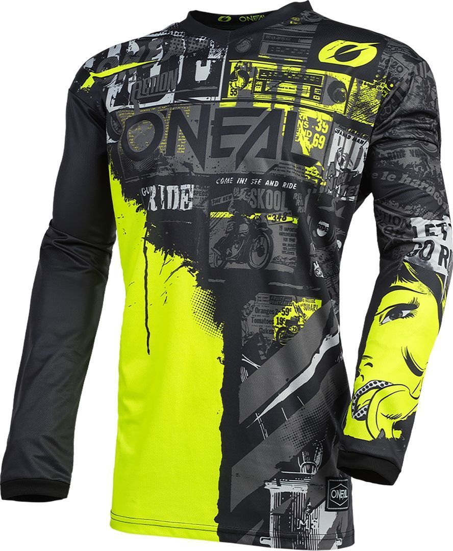 Oneal Element Ride, black-yellow, Size M, black-yellow, Size M
