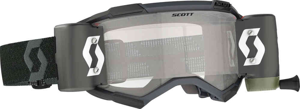 Scott Fury WFS zwarte Motocross Goggles