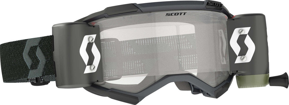 Scott Fury WFS svart Motocross Goggles