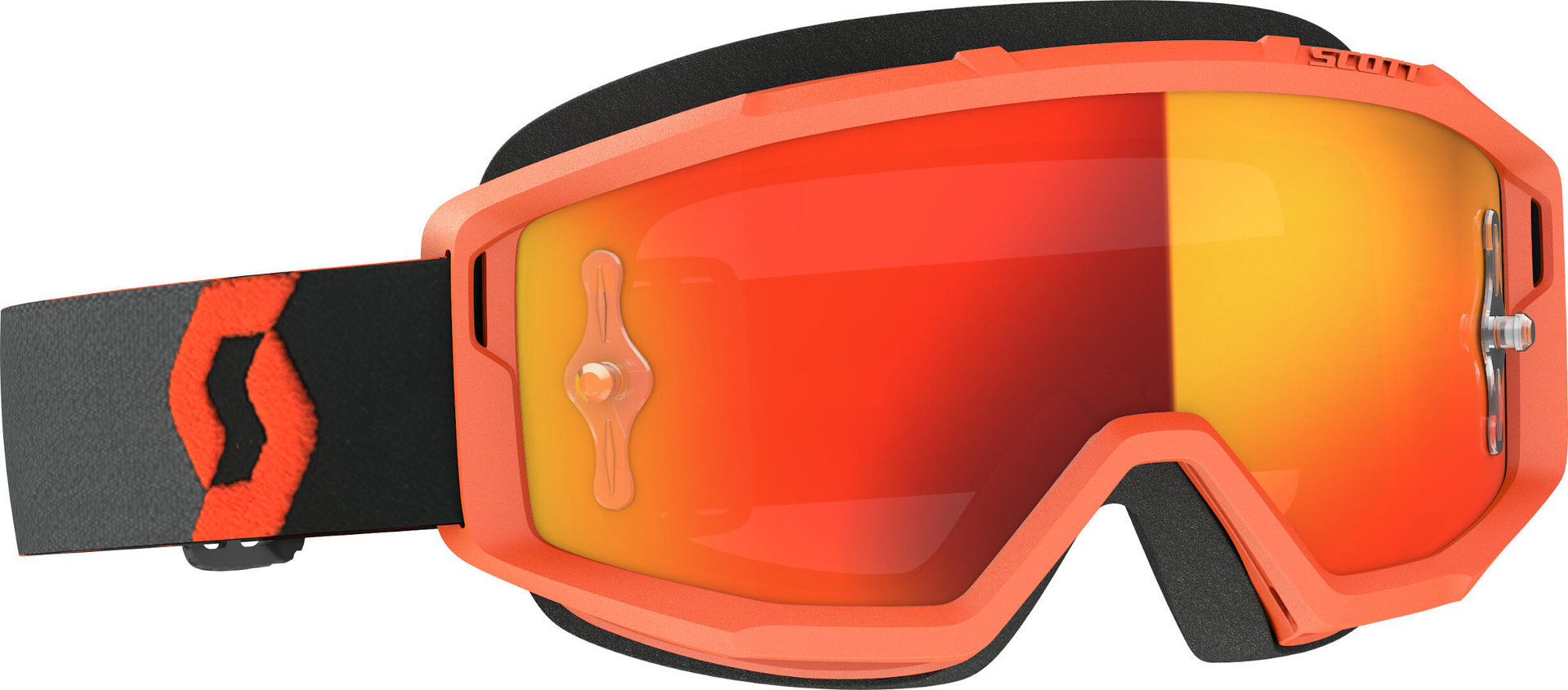 Scott Primal orange/black Motocross Goggles, orange-black, orange-black, Size One Size