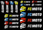 FC-Moto Logo Jeu d’autocollants