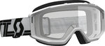 Scott Primal Clear Gafas de Motocross blancas/negras