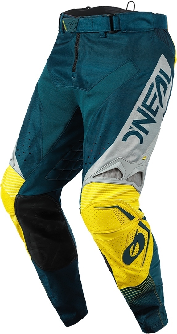 Image of Oneal Hardwear Surge Pantaloni Motocross, grigio-blu, dimensione 28