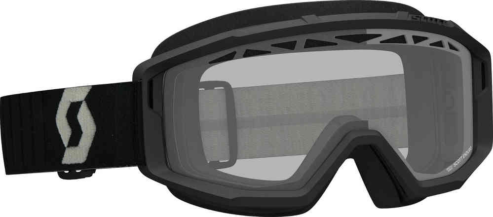 Scott Primal Enduro 黑色/灰色摩托車護目鏡。