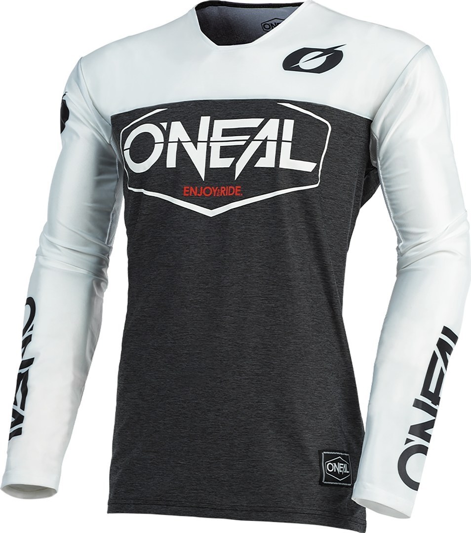 Oneal Mayhem Hexx Motocross Jersey, schwarz-weiss, Größe M, schwarz-weiss, Größe M
