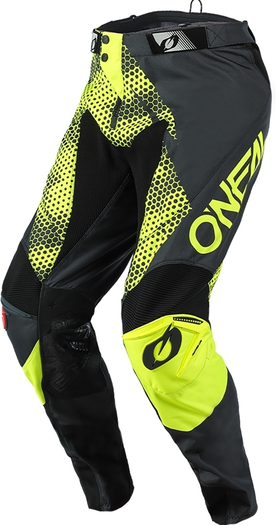 Oneal Mayhem Covert Motocross Pants, grey-yellow, Size 30, grey-yellow, Size 30