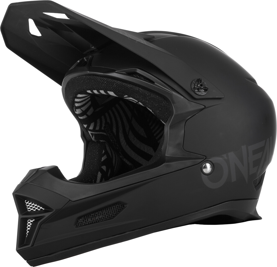 Oneal Fury Solid Casco da discesa, nero, dimensione XL