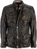 HolyFreedom Quattro Black Motorcycle Leather Jacket