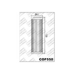 CHAMPION Oliefilter COF550 voor KTM