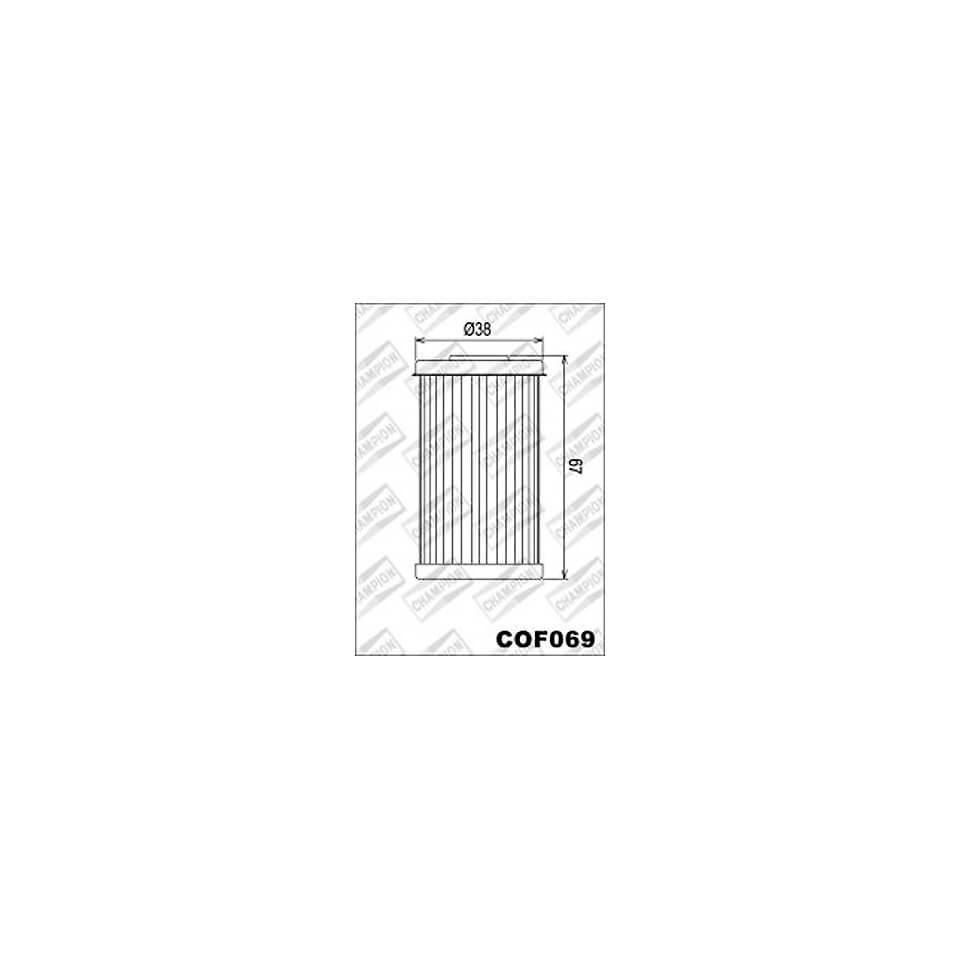 CHAMPION Oil filter COF069 for div. dealim