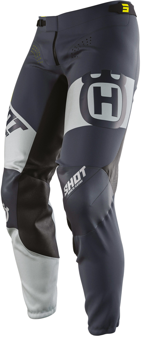 Image of Shot Aerolite Husqvarna Limited Edition Pantaloni Motocross, grigio-blu, dimensione 30