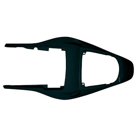 Rear fairing for HONDA CBR 600 RR, black-white-orange, black-white-orange