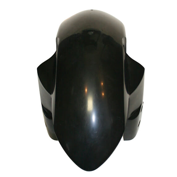 Mudguard for SUZUKI GSX-R 1000, K5, black-white-orange, black-white-orange