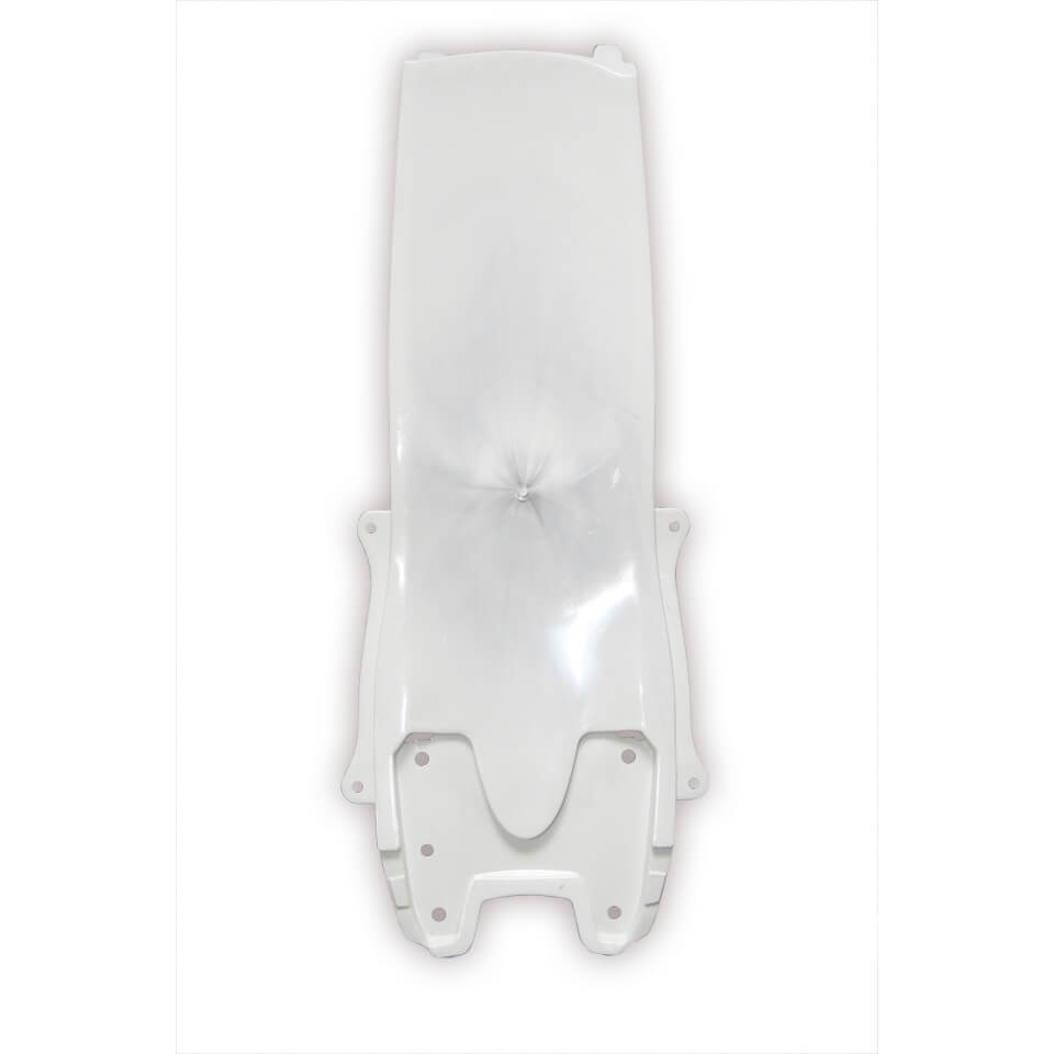 Rear lower part for SUZUKI GSX-R 600/750, black-white-orange, black-white-orange