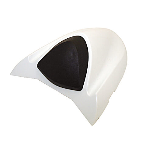 Passenger cover for KAWASAKI ZX-10 R, black-white, black-white