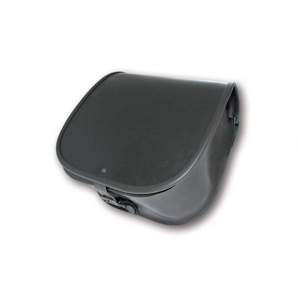 STOVERINCK Leather pannier CRUISE, black, black