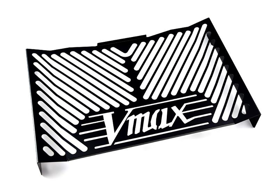 Yamaha Vmax v max BJ 1985-06 radiador cubierta sin cubierta de páginas logotipo de plata