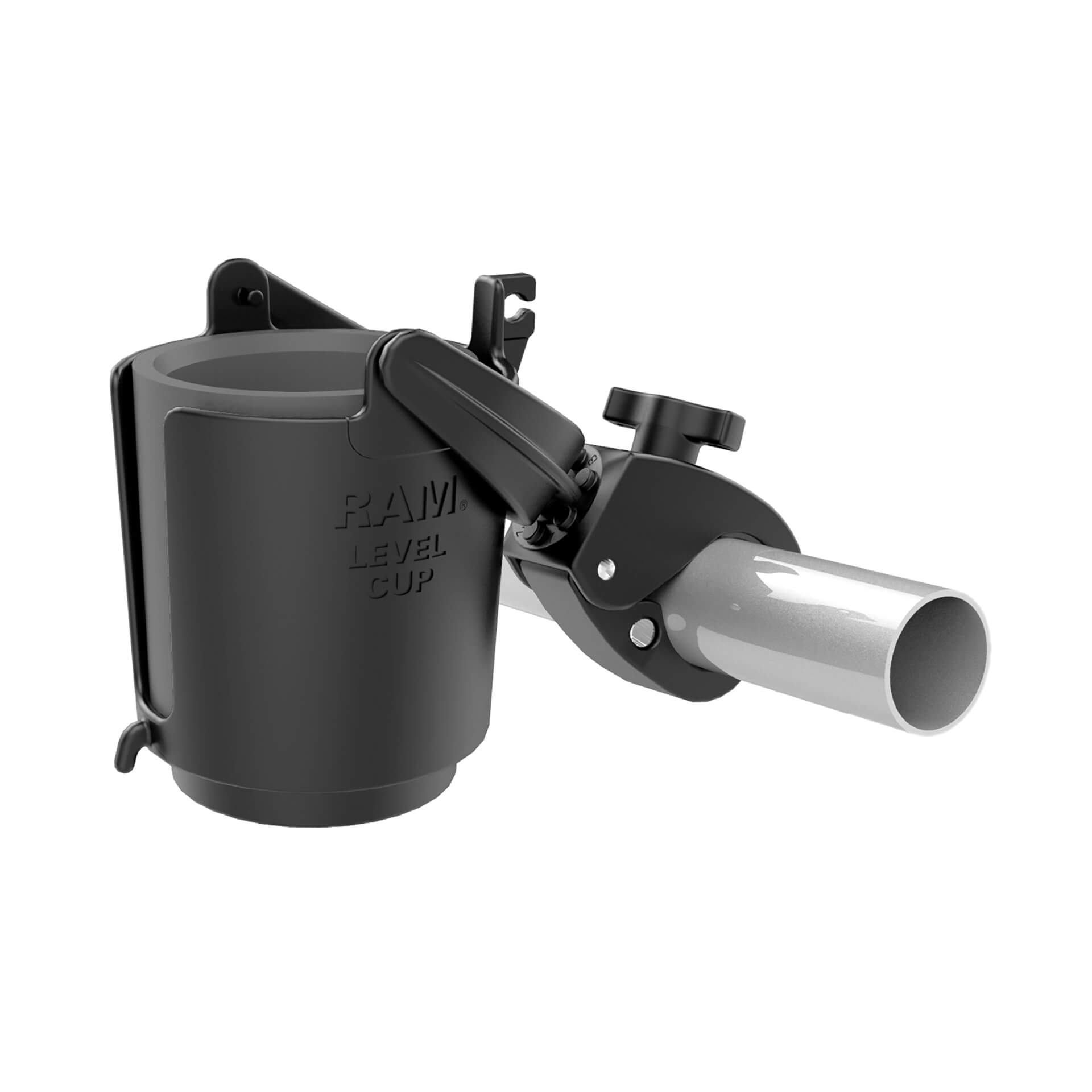 RAM Mounts Tough-Claw drink holder - with Tough-Claw, B-ball (1 inch) unisex