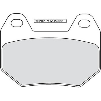 FERODO Brake lining FDB 2102 Platinum