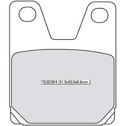 FERODO Brake lining FDB 2084 Platinum