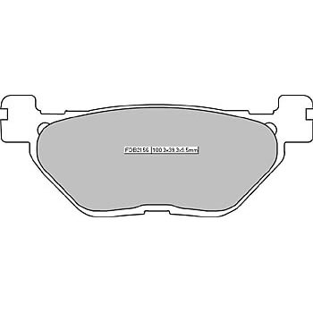 FERODO Brake lining FDB 2156 Platinum