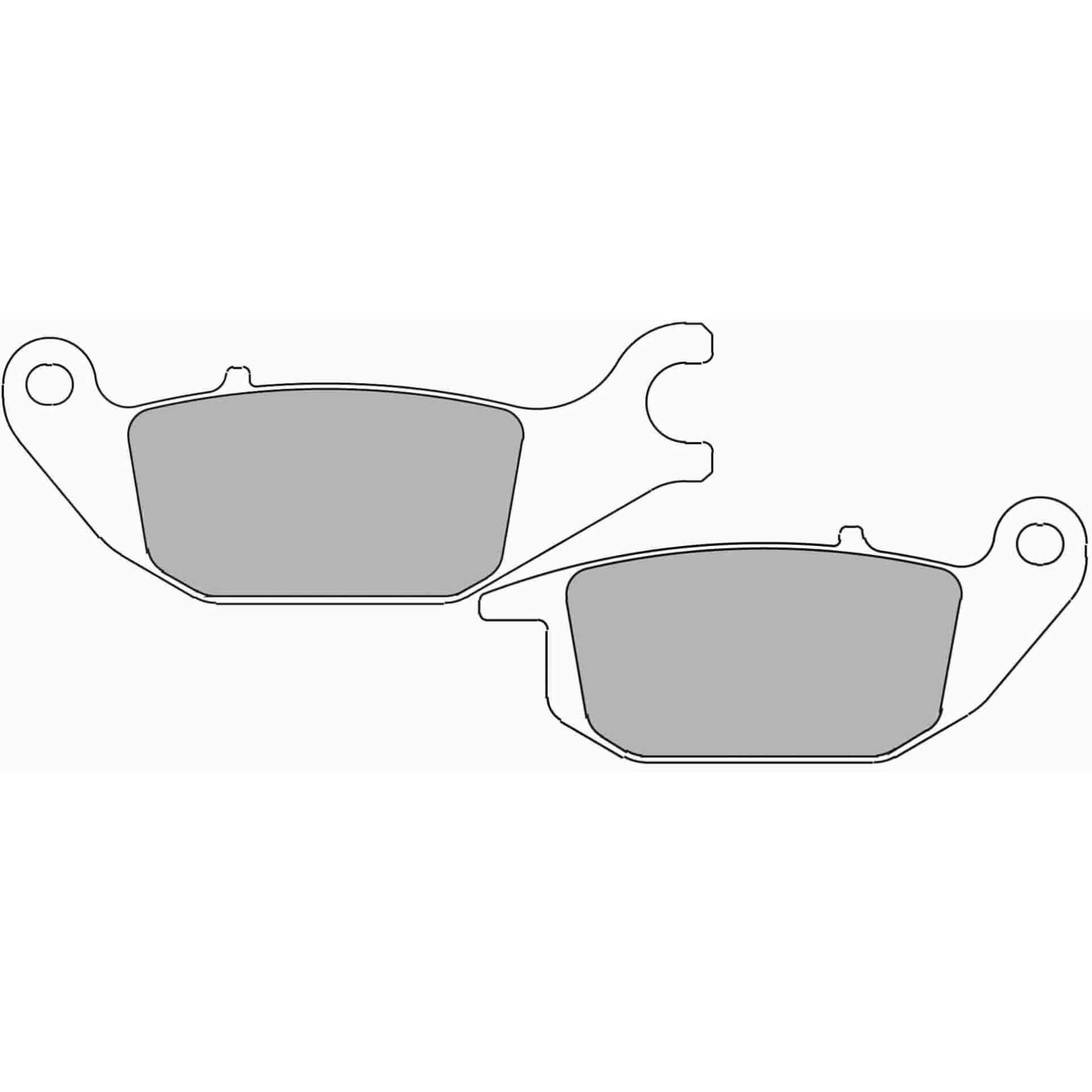 FERODO FDB 2143 Platinum Plaquette de frein