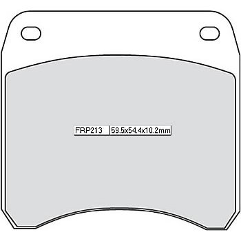FERODO Brake pad FRP 213 Platinum