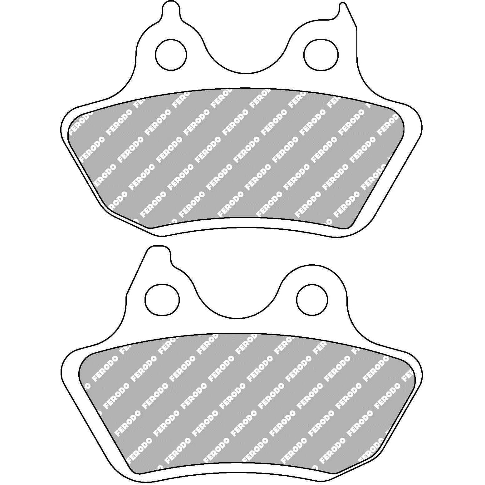 FERODO Frein doublure FDB 2202 Platine
