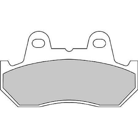 FERODO Brake lining FDB 244 Platinum