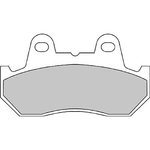 FERODO Brake lining FDB 244 Platinum