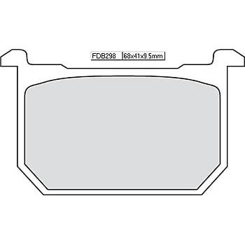 FERODO Brake pad FDB 298 Platinum
