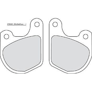 FERODO Brake lining FDB 333 Platinum
