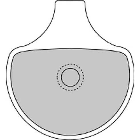 FERODO Brake lining FDB 352 Platinum