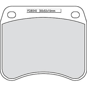 FERODO Brake lining FDB 342 Platinum